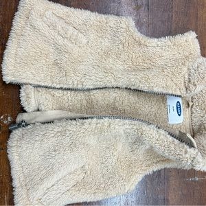 18-24m Old Navy Fleece Vest EUC